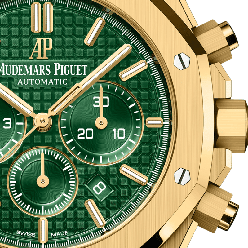 AP Royal Oak Chronograph Or Jaune/Vert