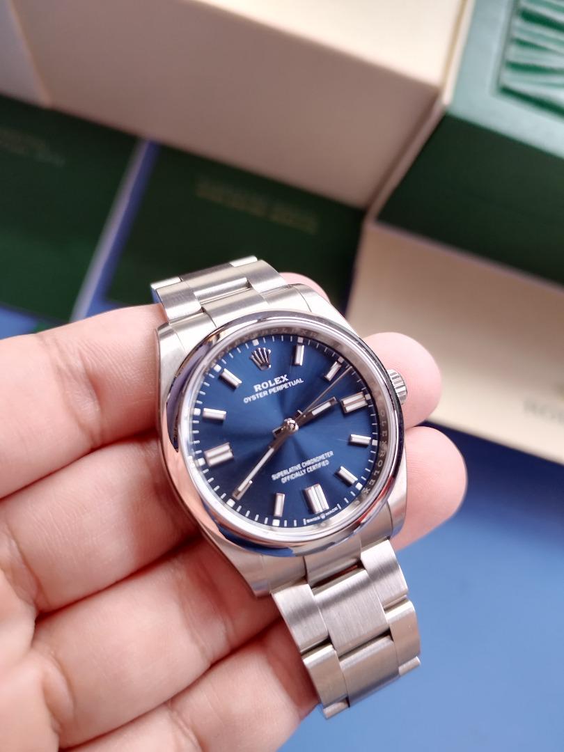 Pack Rolex Oyster Perpetual Bleu Jubilee